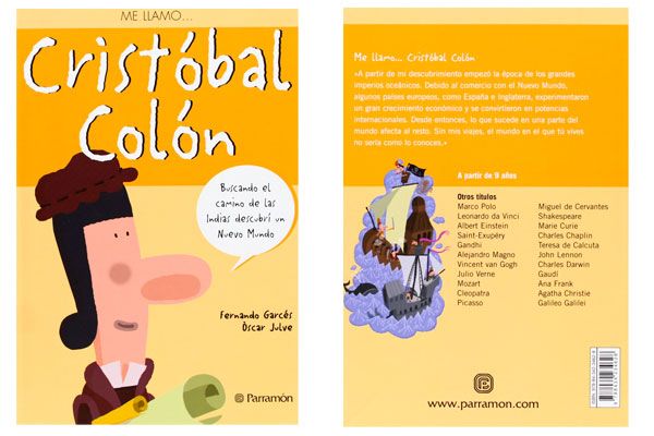 libro Cristobal Colón para niños
