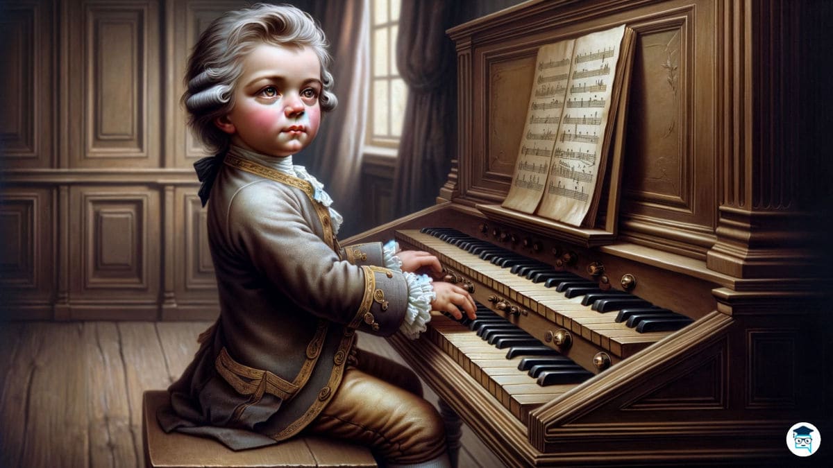 Biografía de Mozart para niños