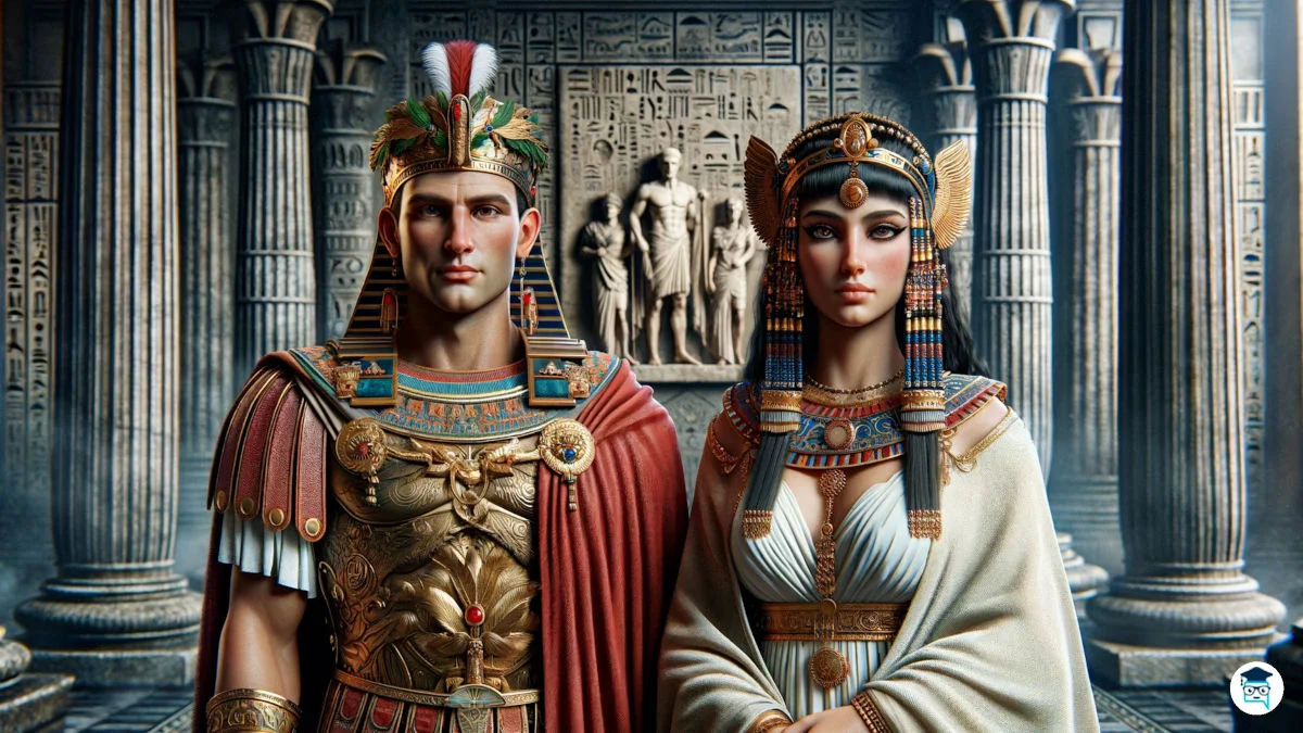 Cleopatra y Julio César