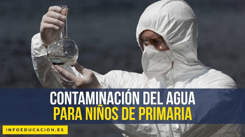 contaminación del agua para niños