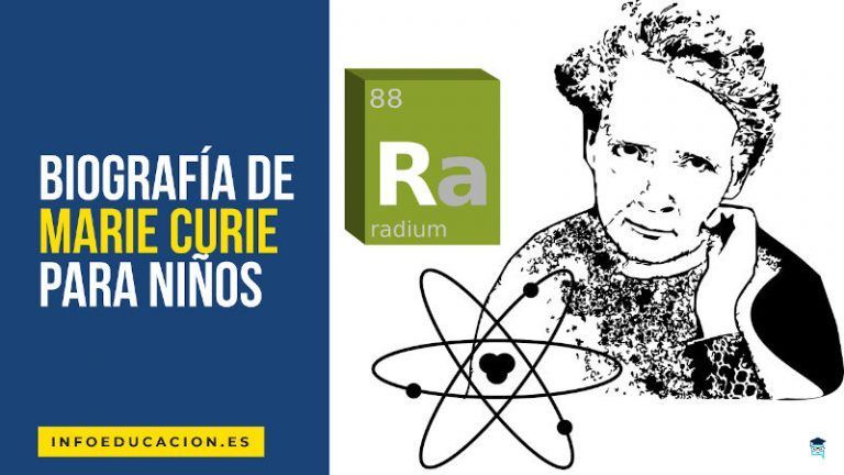biografía de Marie Curie para niños