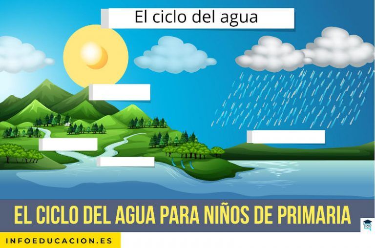 el ciclo del agua para niños de primaria